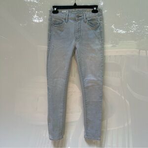 GAP Women’s Light Wash Always Skinny High Rise Jeans Size 24 Regular